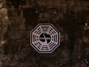 70. Swan Station Dharma Logo