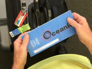 54. Oceanic Boarding Pass