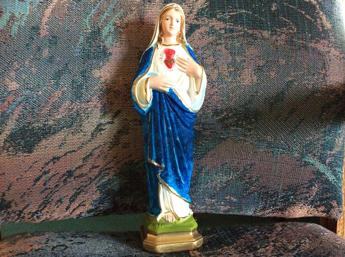 71. Virgin Mary Statue