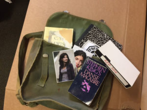 81. Ben’s Messenger Bag and Personal Items